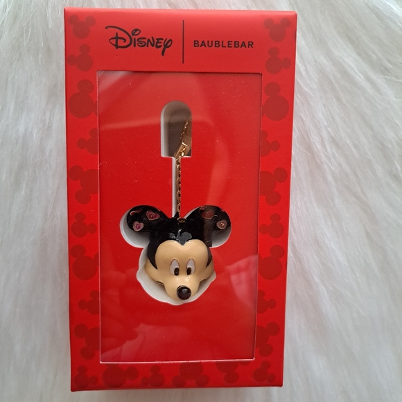 BaubleBar Handbags - Disney x BaubleBar Mickey Mouse Keychain Bagcharm Hearts Valentine's